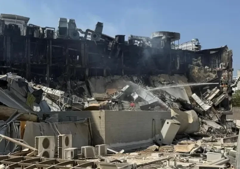 Сплошные руины: появились фото НИИ им. Вейцмана в Израиле после прилёта иранских ракет