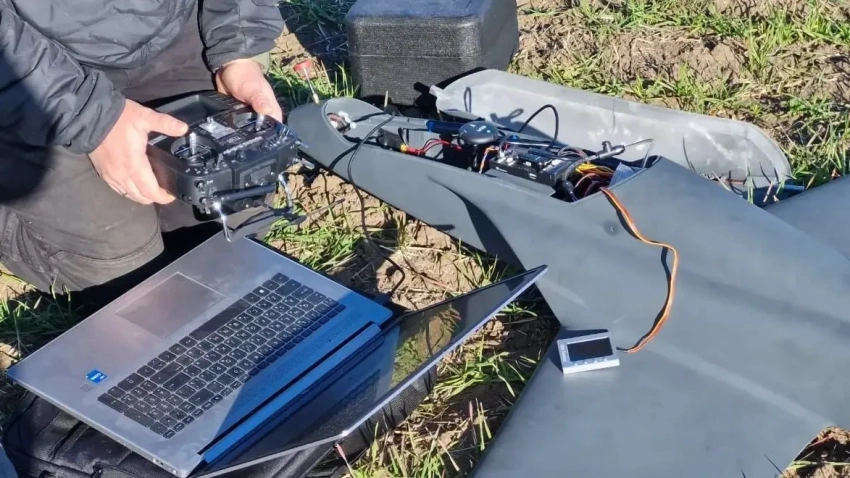Для борьбы с «Геранями»: на Украине разработали реактивный многоразовый БПЛА-перехватчик