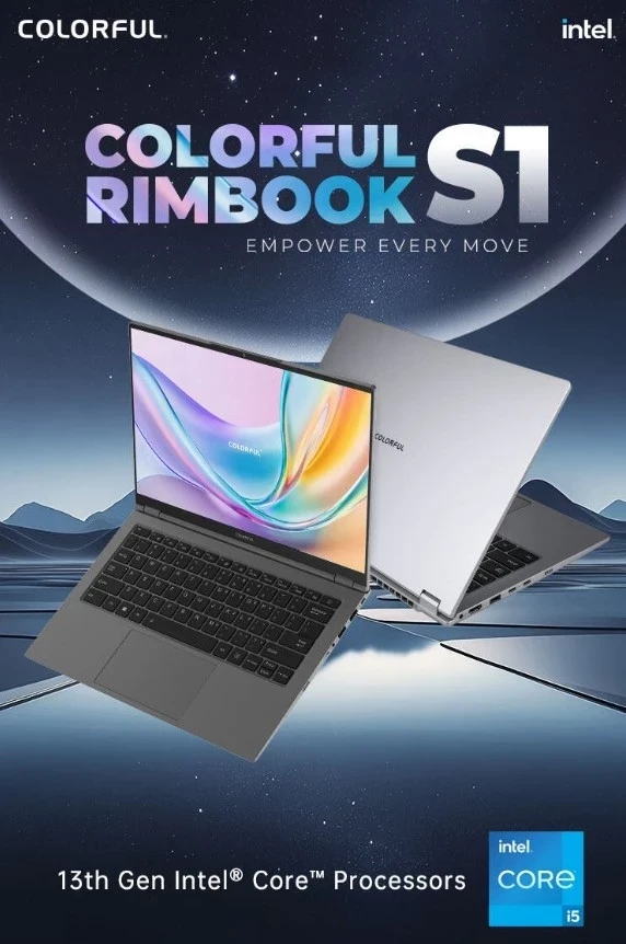 Ноутбук COLORFUL Rimbook S1 — лёгкий и производительный дебют бренда