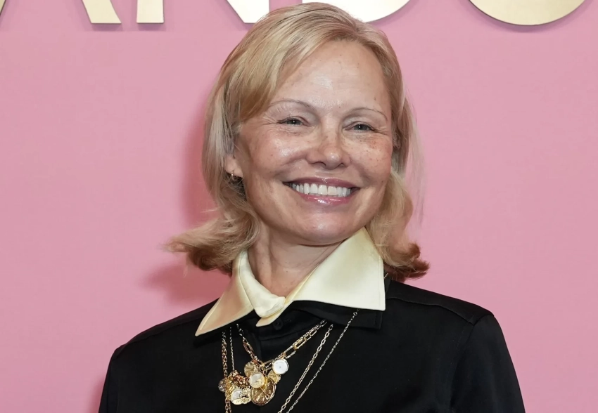 Памела Андерсон, Эшли Симпсон и дочь Мартина Скорсезе на презентации Pandora