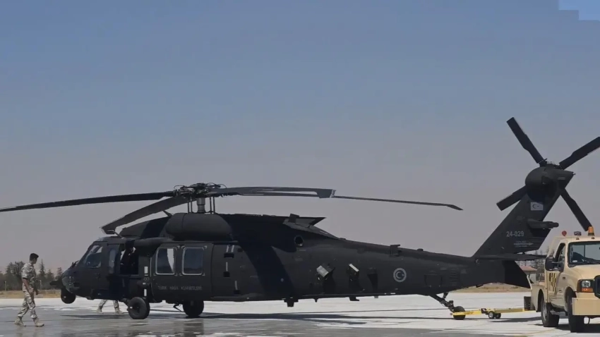 Вопреки санкциям США турецкие ВВС получили очередной вертолёт Т-70