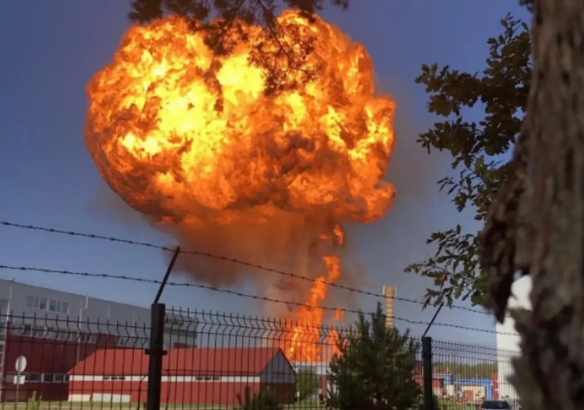 В Вильнюсе взрываются вагоны с СПГ, объявлена эвакуация местных жителей