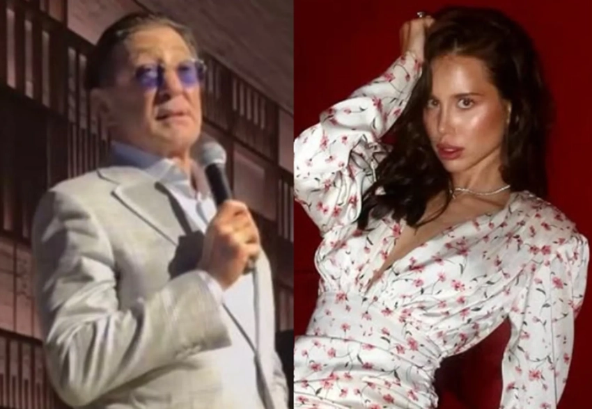 19-летняя невеста Григория Лепса поддержала его на открытии ресторана в Москве