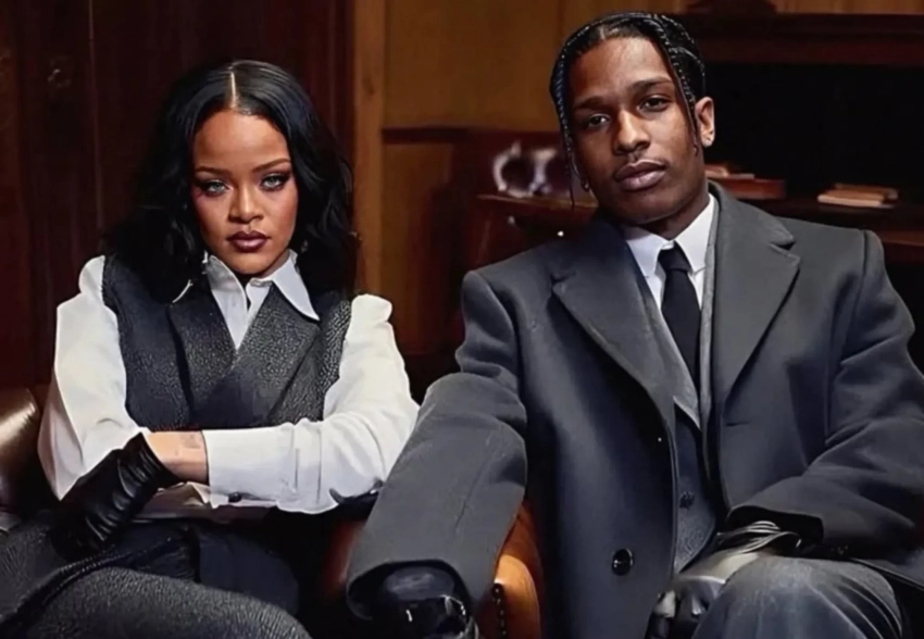 Официальный фан-аккаунт Рианны опубликовал её с A$AP Rocky ИИ-фото под русский трек