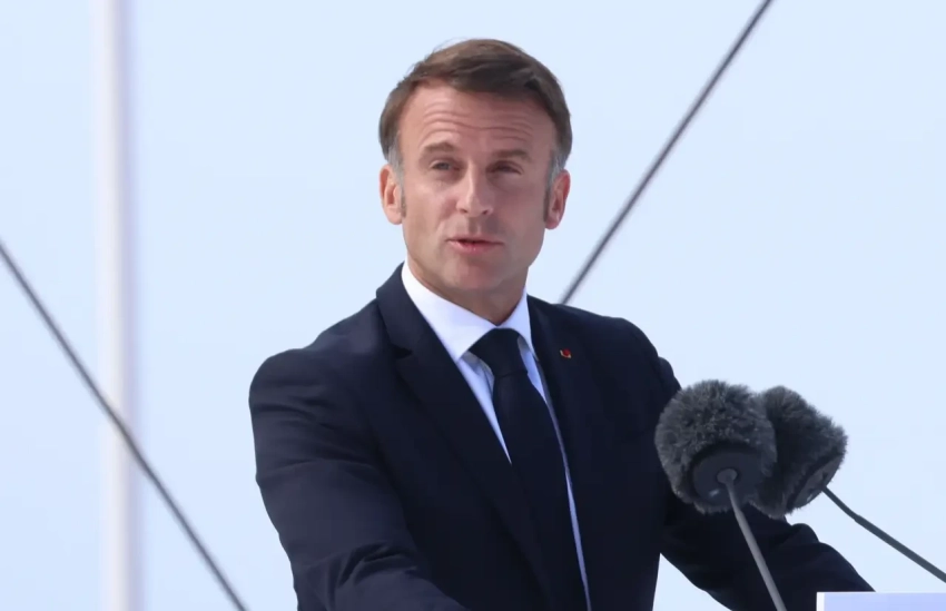 Макрон решил побегать на французской авиабазе в ОАЭ