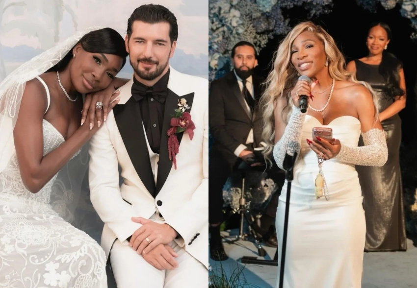 Пятидневные гуляния и десять платьев невесты: бывшая первая ракетка мира Винус Уильямс вышла замуж