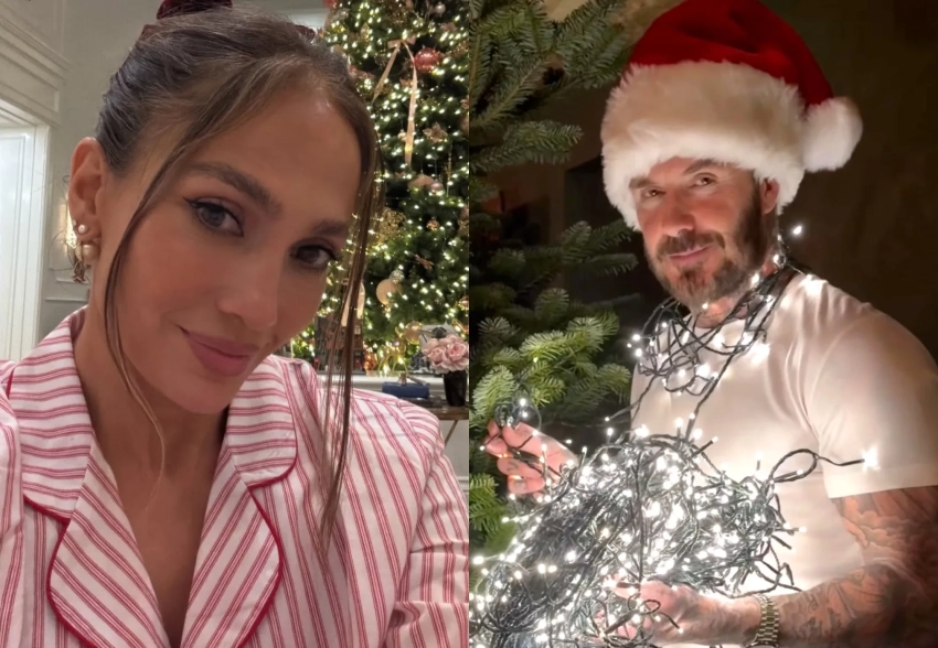 Куршевель, пижамы и семейные ужины: как Кристина Орбакайте, семья Бекхэм, Елена Перминова и Дженнифер Лопес отмечают католическое Рождество