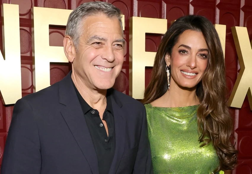 Джордж и Амаль Клуни посетили афтепати "Золотого глобуса"