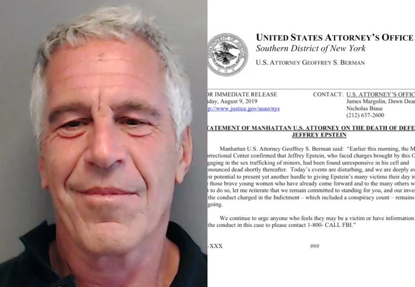 В сети считают, что Джеффри Эпштейн жив: документ о его смерти был написан за сутки до того, как он умер