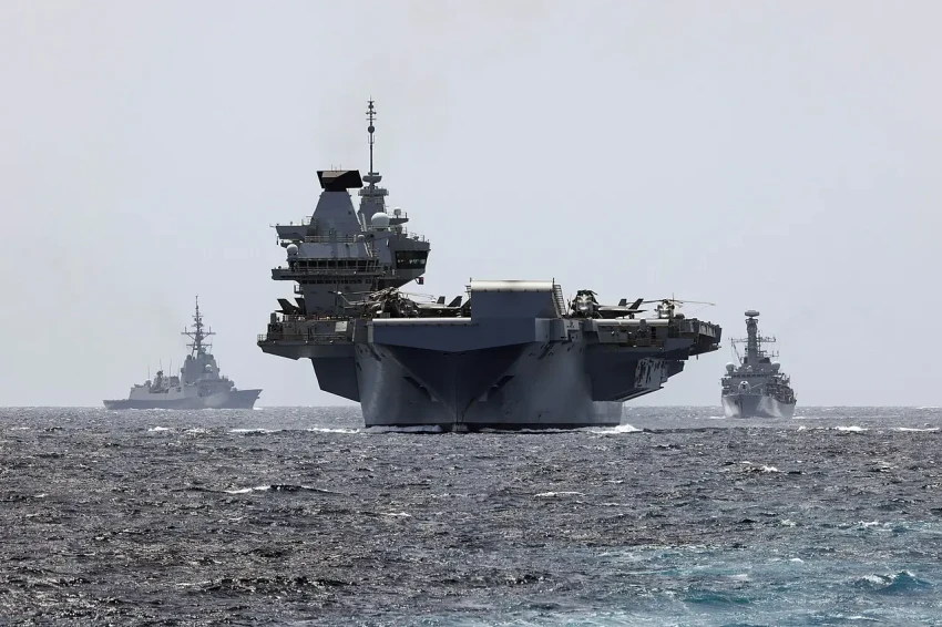 Британия готовится отправить на Ближний Восток свой авианосец «Принц Уэльский»