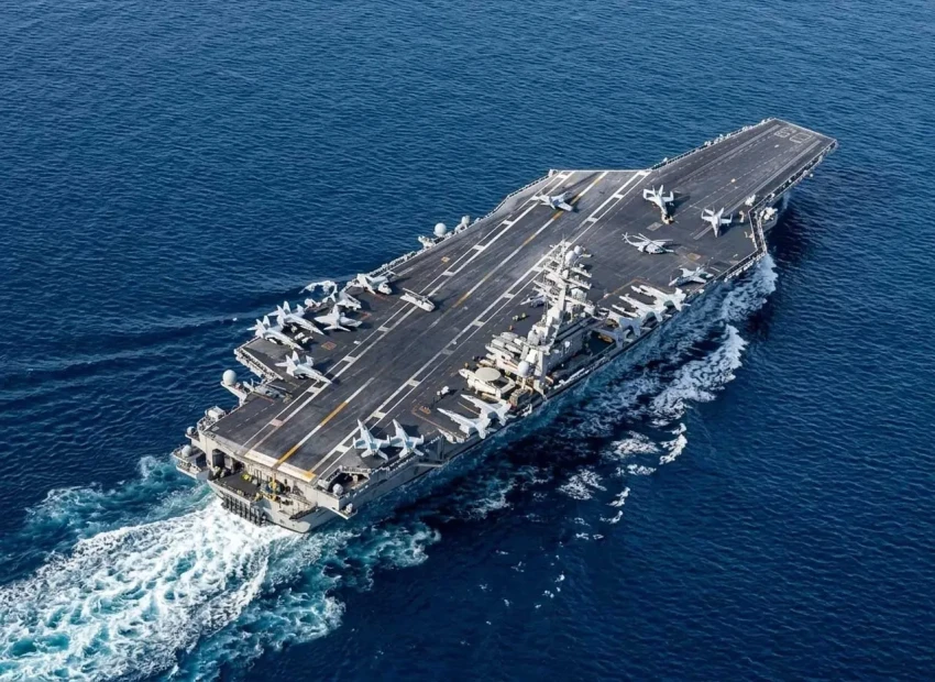 «То туалеты не работают, то пожар»: китайская пресса об авианосце Gerald Ford