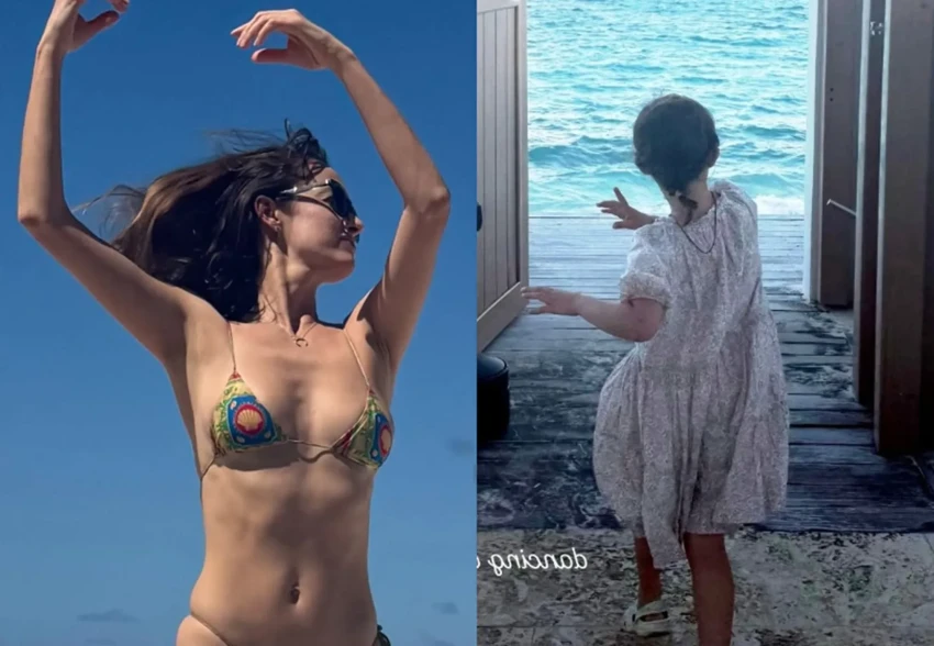 Бывшая возлюбленная Данилы Козловского отдыхает с их дочерью на райских островах